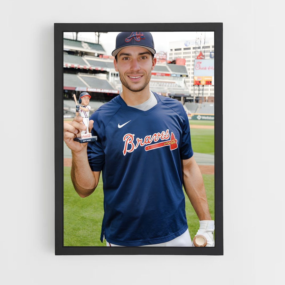 Poster La Batte de L'Esprit – affiche Baseball (vue 2)
